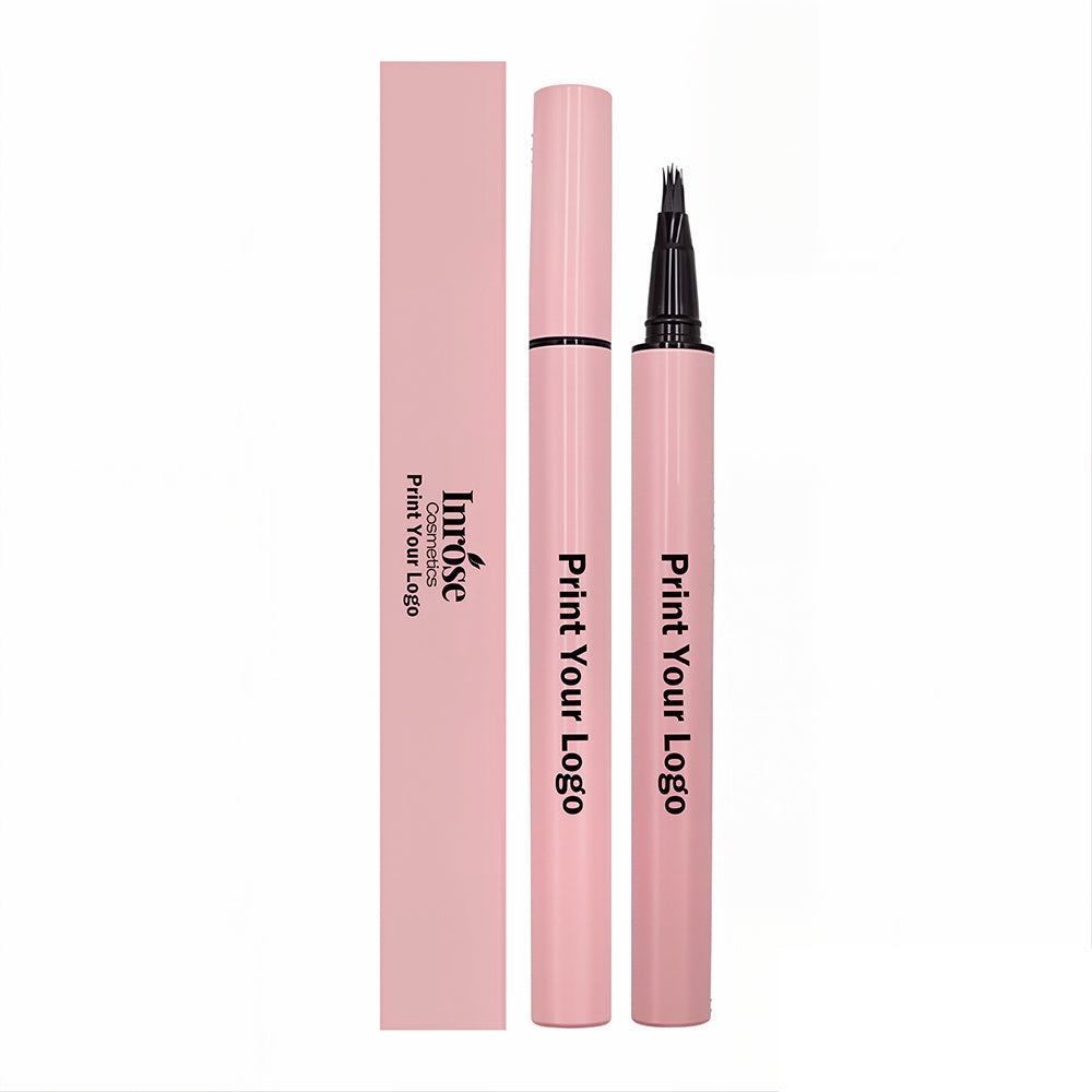 5 Color Liquid Eyebrow Pencil Waterproof Non-Smudge Four-Pronged Brow Pen