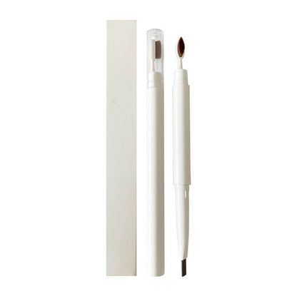 6 color eyebrow pencil with brush double head waterproof long lasting