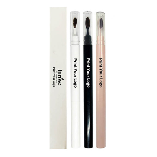 6 color eyebrow pencil with brush double head waterproof long lasting
