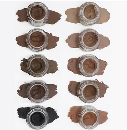 10 color eyebrow gel brow tint cream pomade long wear waterproof