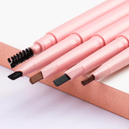 4 color eyebrow pencil brow tint waterproof long lasting double-headed