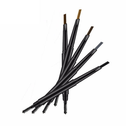 5 color eyebrow pencil double-ended brow pen long lasting waterproof