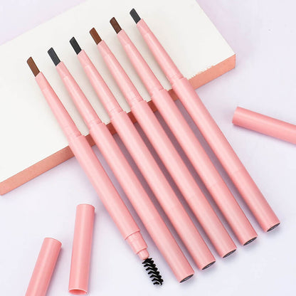 4 color eyebrow pencil brow tint waterproof long lasting double-headed