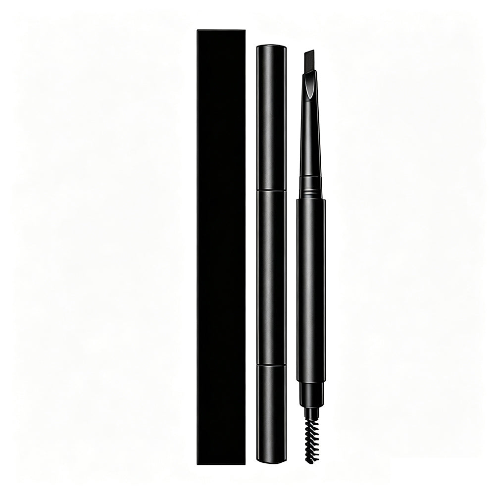 5 Color Eyebrow Pencil Double-Ended Brow Pen Long Lasting Waterproof