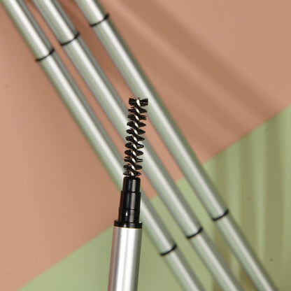 5 Color Eyebrow Pencil High Pigmented Silver Brow Pen Waterproof Private Label