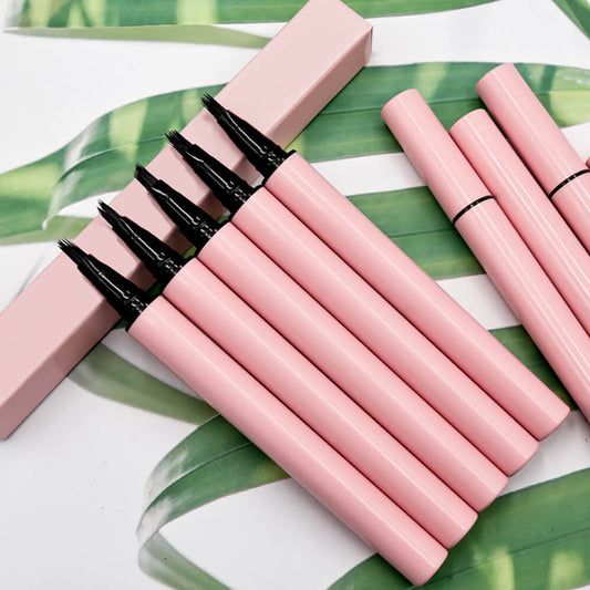 5 color liquid eyebrow pencil waterproof non-smudge four-pronged brow pen