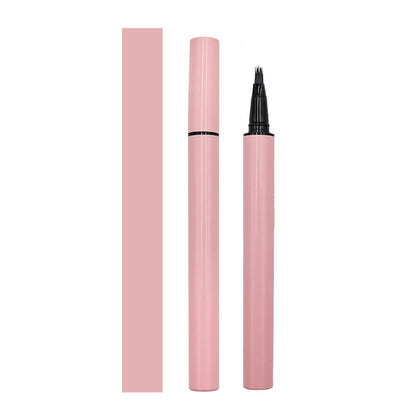 5 color liquid eyebrow pencil waterproof non-smudge four-pronged brow pen