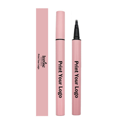 5 color liquid eyebrow pencil waterproof non-smudge four-pronged brow pen