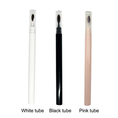 6 color eyebrow pencil with brush double head waterproof long lasting