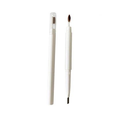 6 color eyebrow pencil with brush double head waterproof long lasting