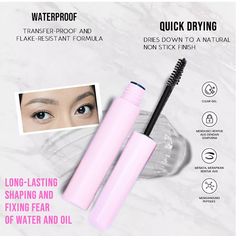 Eyebrow Shaping Serum Eyebrow Gel With Brush Brow Soap Sculpting Colorless