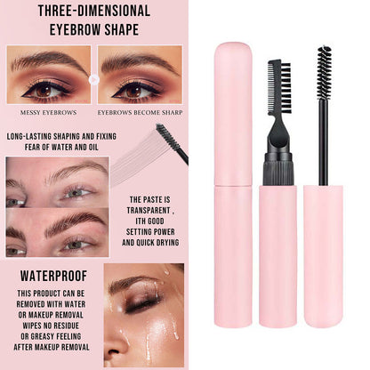 Eyebrow Shaping Serum Eyebrow Gel With Brush Brow Soap Sculpting Colorless