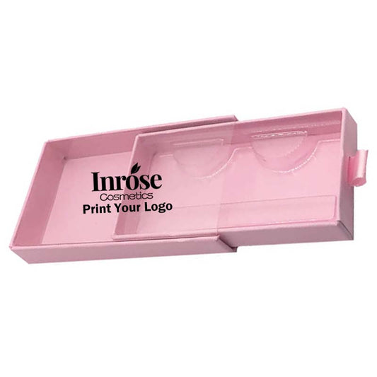 Eyelash empty box eyelash packaging box pulling rectangular window