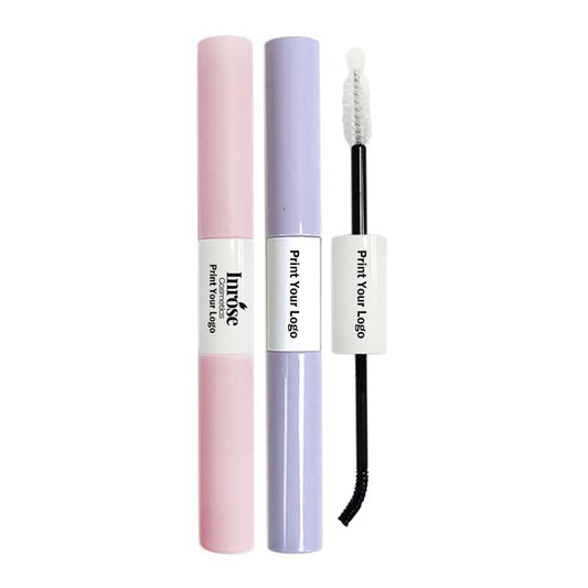 Double-ended eyelash glue lash raincoat mascara glue bond seal