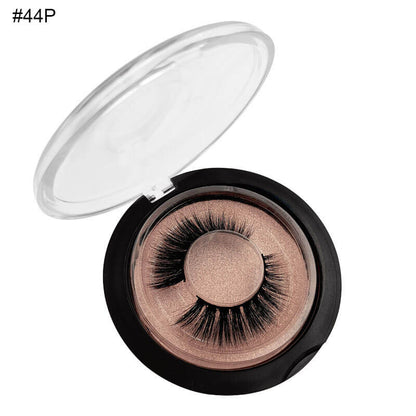3D false eyelash mink hair curl thick reusable easy to wear cruelty free