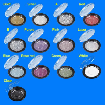 13 color round eyelash box packaging lash box popular style