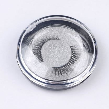 13 color round eyelash box packaging lash box popular style