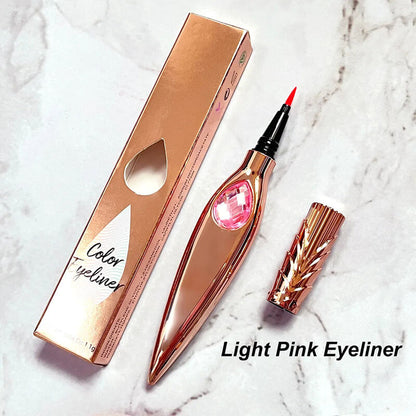 7 color liquid eyeliner waterproof dry-quick diamond eye line