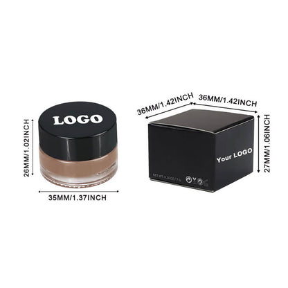 13-Color Eyeliner Gel Cream Waterproof Eyebrow Gel Long-Lasting Private Label