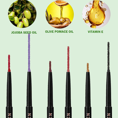24-Color Eyeliner Gel Matte & Shimmer Waterproof High Pigmented Long-Lasting