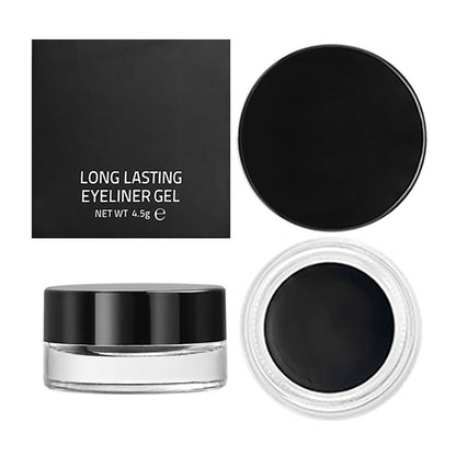 15-Color Eyeliner Gel Colored Eyeliner Cream Long-Lasting Quick-Dry Waterproof