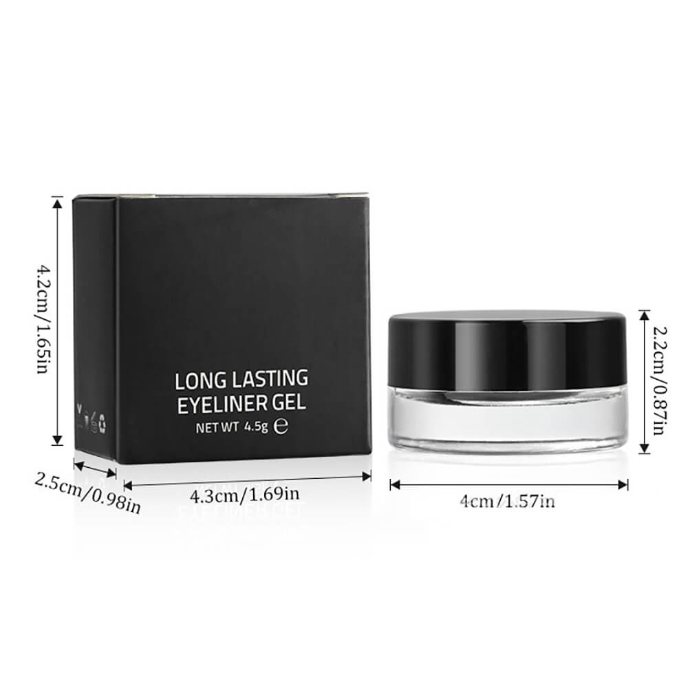 15-Color Eyeliner Gel Colored Eyeliner Cream Long-Lasting Quick-Dry Waterproof