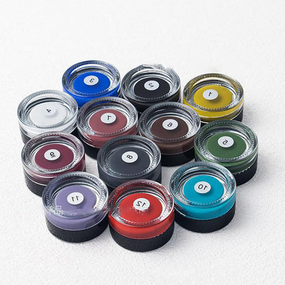 15-Color Eyeliner Gel Colored Eyeliner Cream Long-Lasting Quick-Dry Waterproof