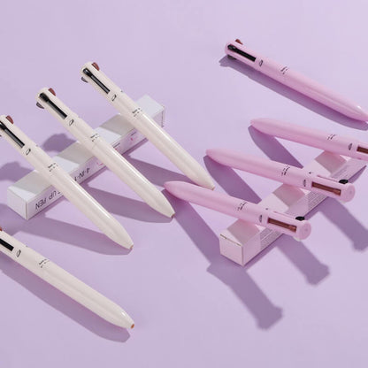 4 in 1 makeup pen eyebrow eyeliner lipliner highlighter pencil matte vegan