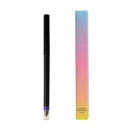 12 color eyeliner pencil rotating waterproof thin-tip long lasting