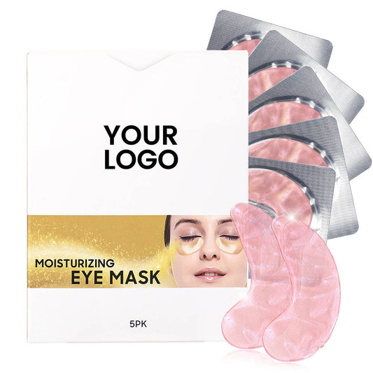 5 Pieces/box Cooling Eye Mask Patches Moisturizing Reduce Wrinkles Dark Circles