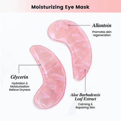5 Pieces/box Cooling Eye Mask Patches Moisturizing Reduce Wrinkles Dark Circles
