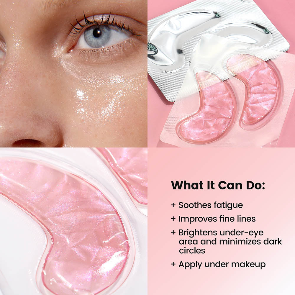 5 Pieces/box Cooling Eye Mask Patches Moisturizing Reduce Wrinkles Dark Circles