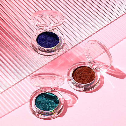 9 Color Chameleon Eyeshadow Powder Metallic Eyes Makeup High Pigmented