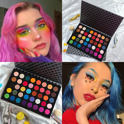 40 color matte eyeshadow palette high pigmented for all skin