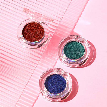 9 Color Chameleon Eyeshadow Powder Metallic Eyes Makeup High Pigmented