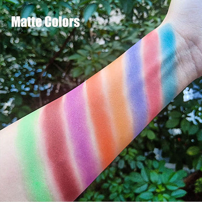 40 color matte eyeshadow palette high pigmented for all skin