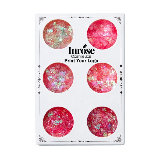 6 Color Eyeshadow Gel Glitter Gel Flash Gelatin Face Body Hair Stage Makeup
