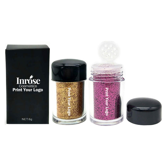 10 color eyeshadow loose powder glitter vegan long lasting