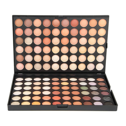 Palette de 120 fards à paupières aux couleurs intenses, petits godets et pigments puissants