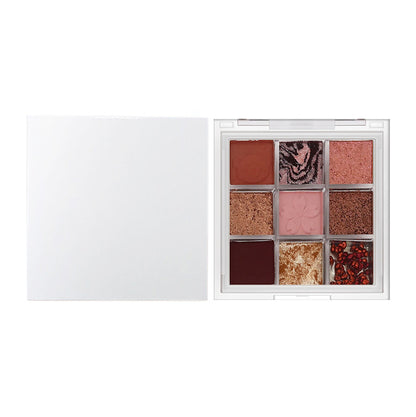 New 9 color eyeshadow palette matte shimmer high pigmented waterproof