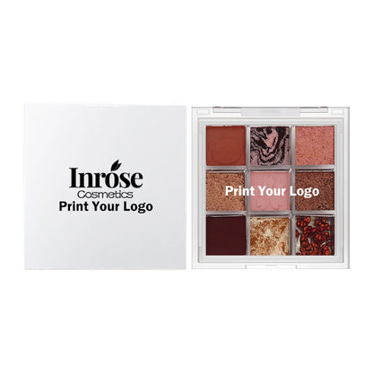 New 9 color eyeshadow palette matte shimmer high pigmented waterproof