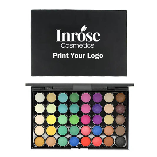 40 color small size eyeshadow palette makeup artist matte full colors