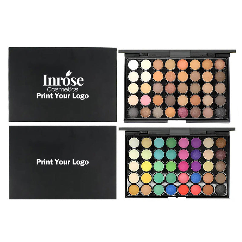 40 Color Small Size Eyeshadow Palette Makeup Artist Matte Full Colors