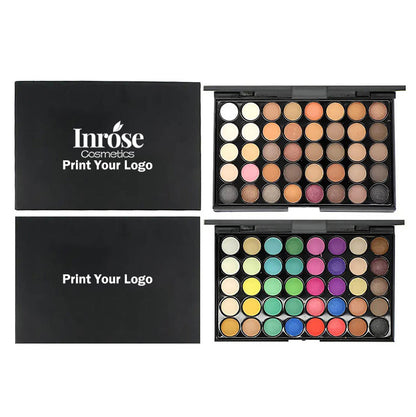 40 Color Small Size Eyeshadow Palette Makeup Artist Matte Full Colors