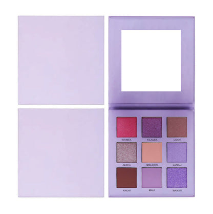 9 color matte eyeshadow palette high pigmented waterproof vegan