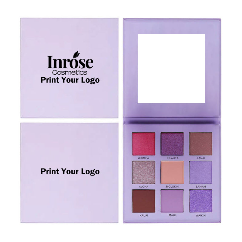 9 color matte eyeshadow palette high pigmented waterproof vegan
