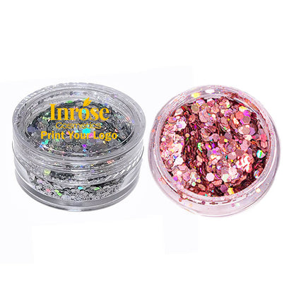 21 color diy eyeshadow gel shiny glitter nails powder