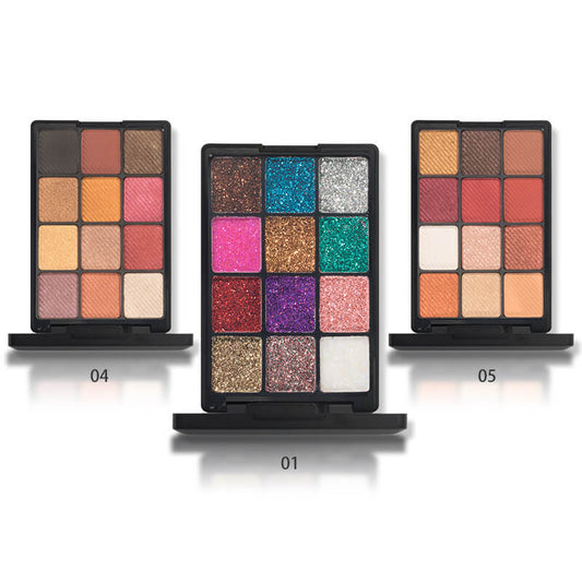 12 color eyeshadow palette matte high pigmented all skin tones