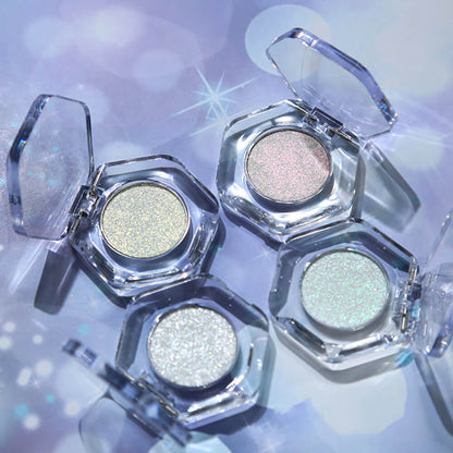 46-Color Chameleon Eyeshadow Powder High Pigment Metallic Highlighter 26MM