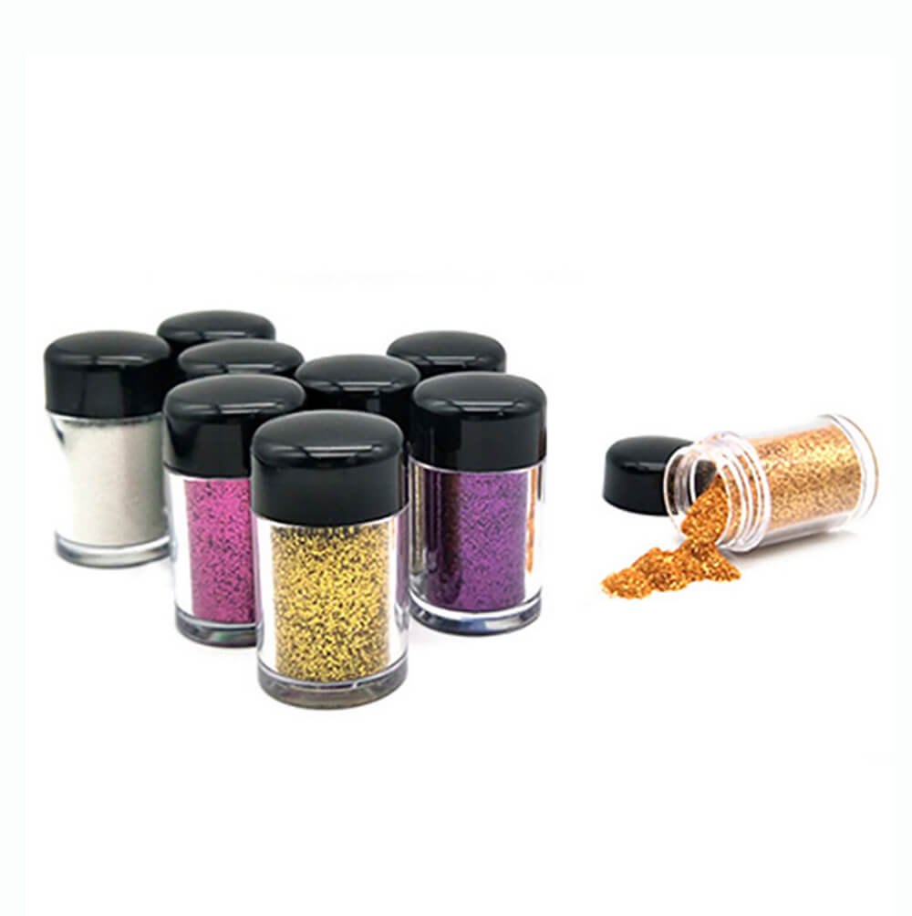 10 color eyeshadow loose powder glitter vegan long lasting